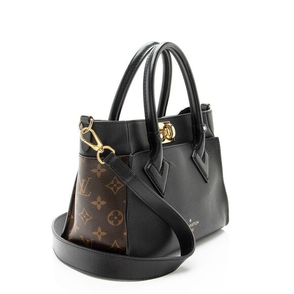 Louis Vuitton Calfskin Monogram Canvas On My Side PM Tote - Picture 2 of 12